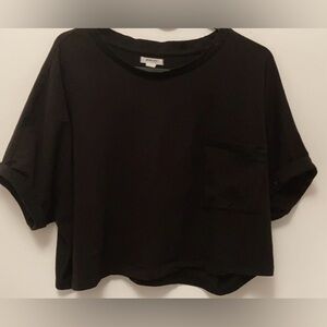 ardene oversized crop tee